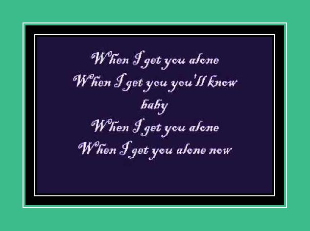 When I Get You Alone Tono para iPhone