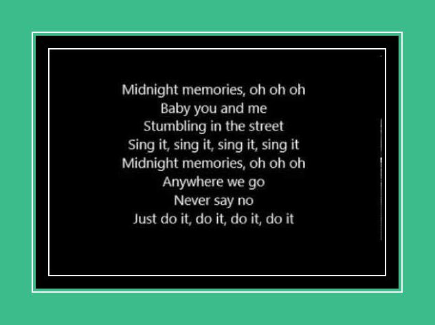 Midnight Memories İphone için zil sesi